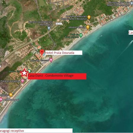 Casa Darci - Beira-Mar, No Condominio Village Maragogi Eksteriør bilde